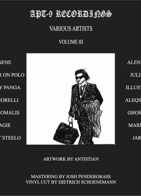 the album cover for Apt-9 Recordings Vol. 3 / Various - Apt-9 Recordings Vol. 3 / Various