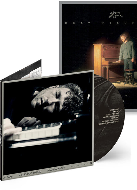the album cover for JP Saxe - Okay Piano Guy