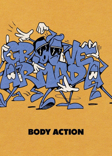 the album cover for Groove Armada - Body Action