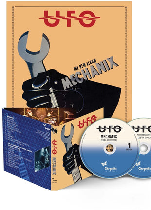 the album cover for UFO - Mechanix [Deluxe] [Remastered]