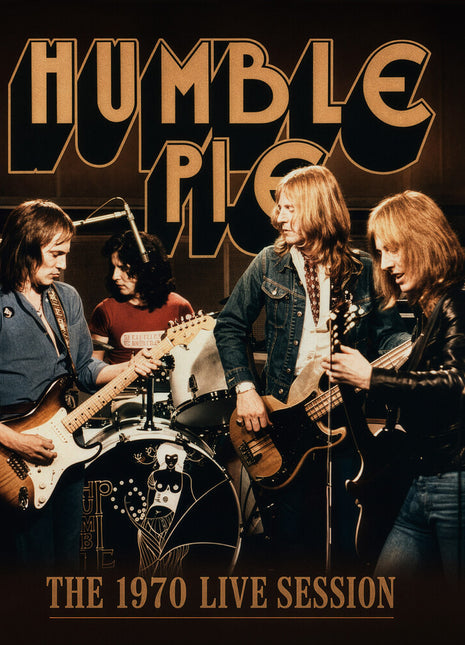 the album cover for Humble Pie - 1970 Live Session - Yellow [Colored Vinyl] [Limited Edition] (Ylw)