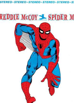 the album cover for Freddie McCoy - Spider Man - 60th Anniversary, All Analog (Aniv)