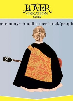 the album cover for People - Ceremony - Buddha Meet Rock [Clear Vinyl] [Limited Edition] (Ylw)