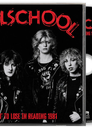 the album cover for Girlschool - Nothin' To Lose in Reading 1981
