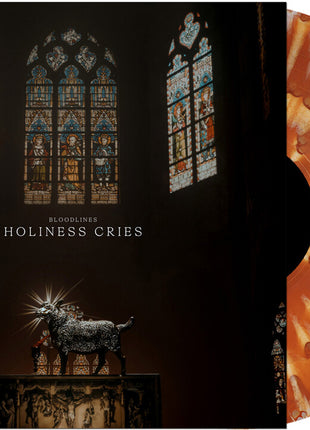 the album cover for Bloodlines - Holiness Cries [Colored Vinyl] [Limited Edition]