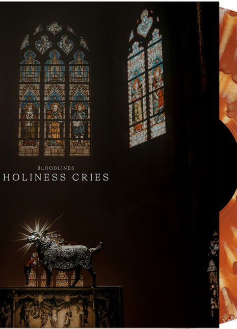 the album cover for Bloodlines - Holiness Cries [Colored Vinyl] [Limited Edition]