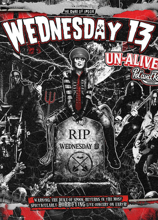 the album cover for Wednesday 13 - Un-Alive From Pol'and'rock 2025
