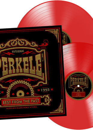 the album cover for Perkele - Best From The Past [Colored Vinyl] (Red)