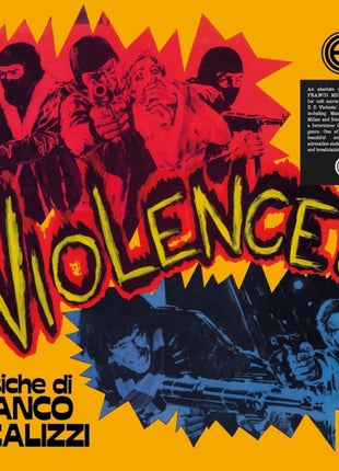 the album cover for Franco Micalizzi  (Cvnl) - Violence [Clear Vinyl]