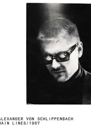 the album cover for Von Alexander Schlippenbach - Main Lines / 1967