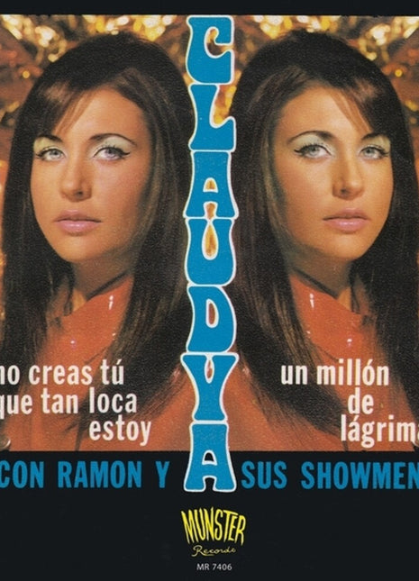 the album cover for Claudya - Un Millon De Lagrimas (Ep)