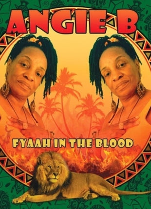 the album cover for Angie B - Fyaah In The Blood