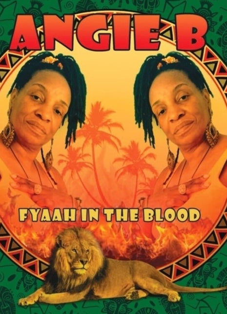 the album cover for Angie B - Fyaah In The Blood