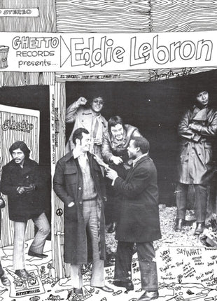 the album cover for Eddie Lebron - Ghetto Records Presents