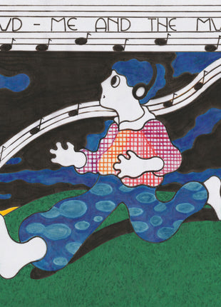 the album cover for Claud - Me and the Music [Clear Blue]