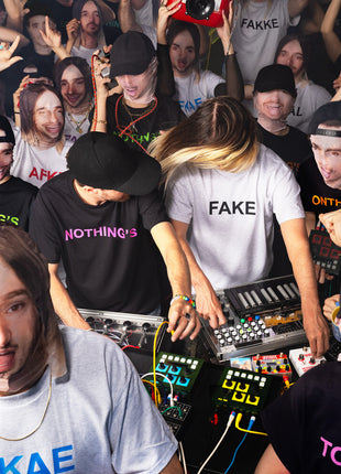 the album cover for Jersey - Nothing's Fake
