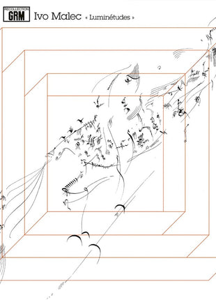the album cover for Ivo Malec - Luminetudes
