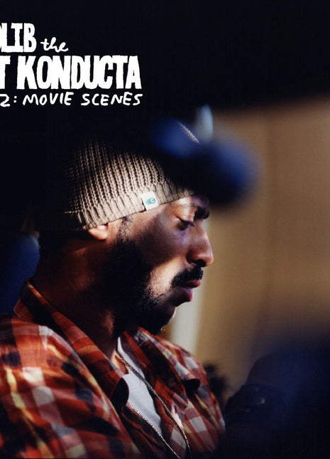 the album cover for Madlib - Beat Konducta Vol. 1-2: Movie Scenes & Movie Scenes, the Sequel - Siren Split