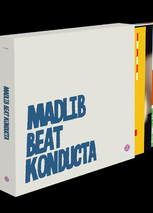 the album cover for Madlib - Beat Konducta Box Set