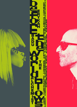 the album cover for Erykah Badu & The Alchemist - Before The World Blows: The Abi and Alan Experiment