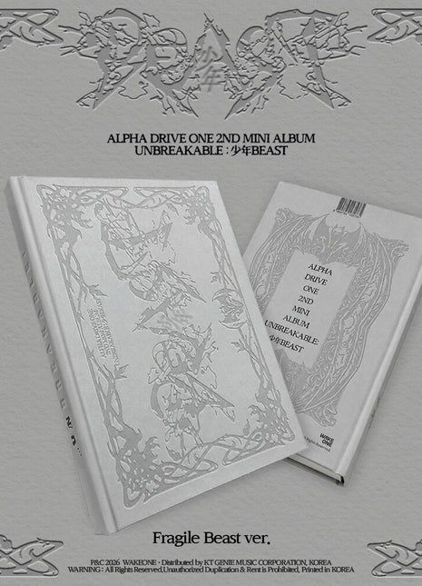 the album cover for Alpha Drive One - Alpha Drive One 2nd Mini Album
