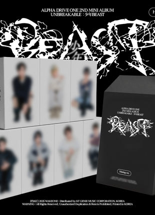 the album cover for Alpha Drive One - Alpha Drive One 2nd Mini Album