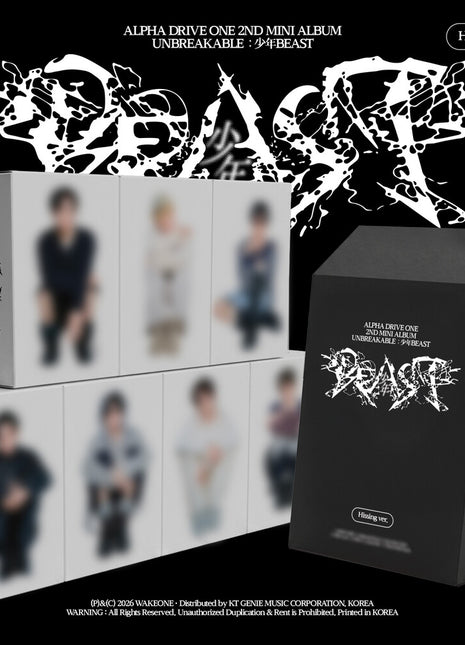 the album cover for Alpha Drive One - Alpha Drive One 2nd Mini Album