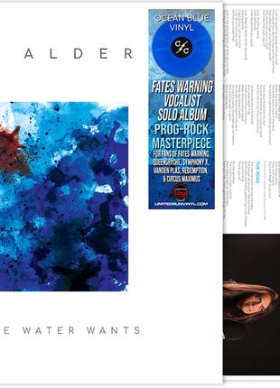 the album cover for Ray Alder - What The Water Wants [Indie Exclusive] [Colored Vinyl] [Limited Edition] [Indie Exclusive]