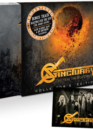 the album cover for Sanctuary - Year The Sun Died (Bonus Track) [Deluxe] [Limited Edition] [Remastered]