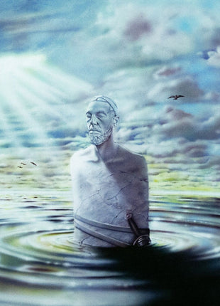 the album cover for Navy Blue - Sword & The Soaring