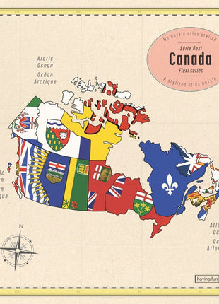 the album cover for Map Of Canada Puzzle Series - Box Set (Box)