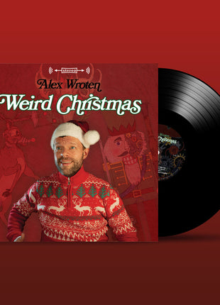 the album cover for Alex Wroten - Weird Christmas [Limited Edition]