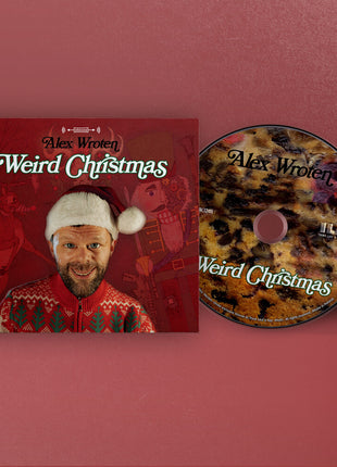 the album cover for Alex Wroten - Weird Christmas [Digipak]