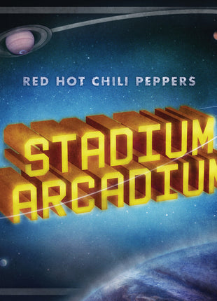 the album cover for Red Hot Chili Peppers - Stadium Arcadium: 20th Anniversary Limited Edition [Canary Yellow &amp; Apple Red]