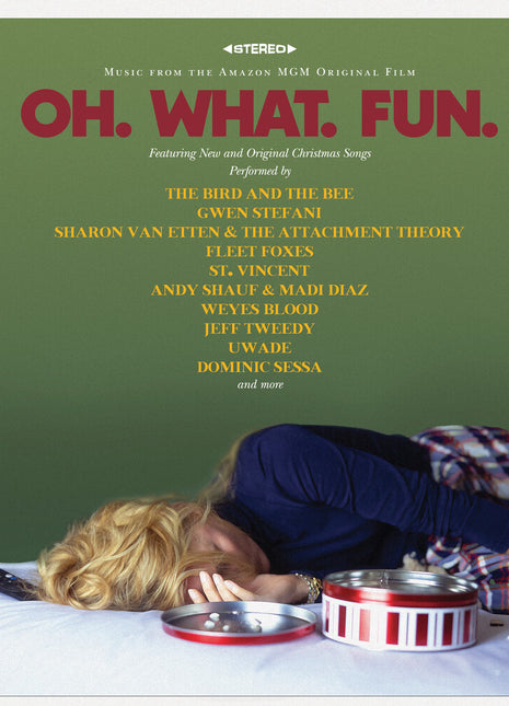 the album cover for Oh What Fun / O.S.T. (Colv) (Grn) (Red) (Wht) - Oh What Fun / O.S.T. [Colored Vinyl] (Grn) (Red) (Wht)