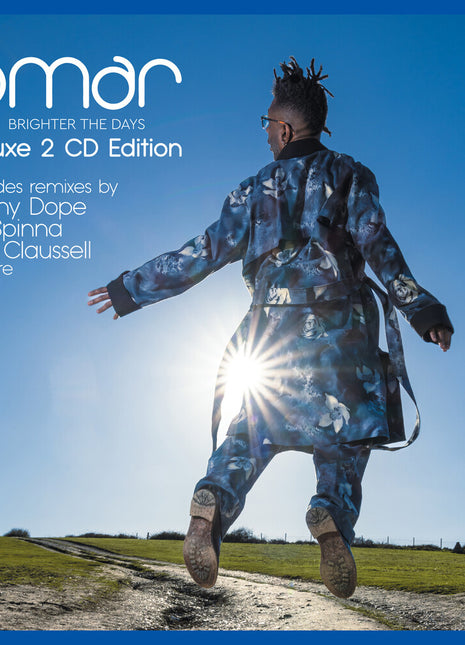 the album cover for Omar - Brighter The Days [Deluxe]