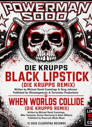 the album cover for Powerman 5000 - When Worlds Collide (Die Krupps Remix) [Signed]