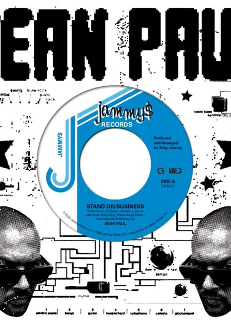 the album cover for Sean Paul - Stand On Business