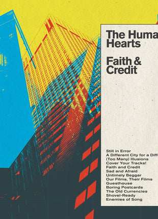 the album cover for Human Hearts - Faith & Credit [180 Gram] (Dbtr)