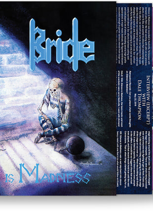 the album cover for Bride - Silence Is Madness (Bonus Track) [Colored Vinyl] [Limited Edition]