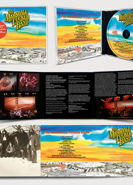 the album cover for Marshall Tucker Band - Marshall Tucker Band (Exp)