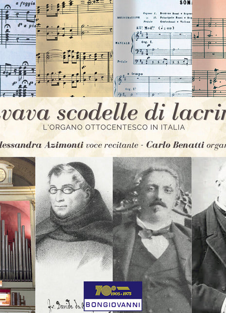 the album cover for Carlo Benatti - L'organo Ottocentesco In Italia - 19th-Century