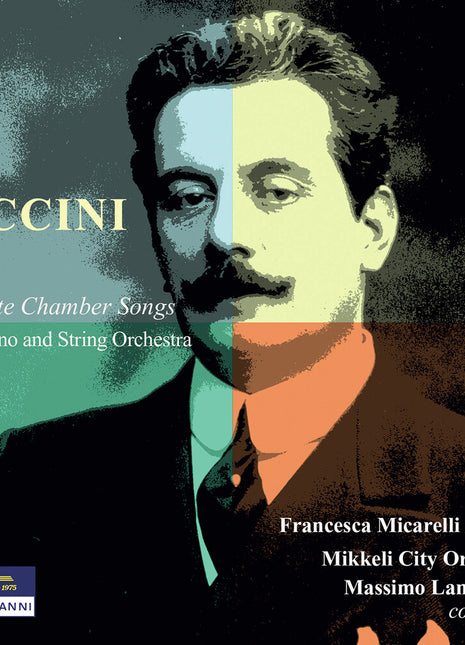 the album cover for Francesca Micarelli - Puccini: Complete Chamber Songs