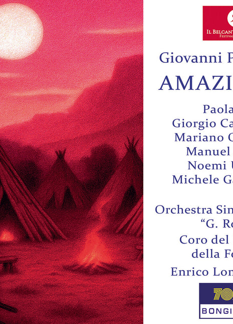 the album cover for Paola Leoci - Amazilia
