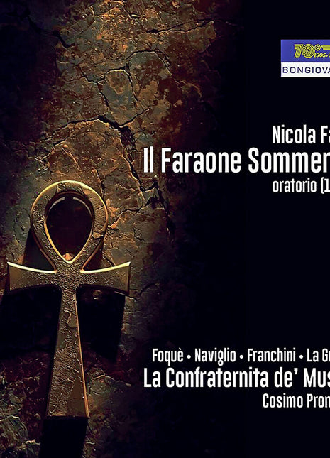 the album cover for Joan Folque  Francesc - Il Faraone Sommerso