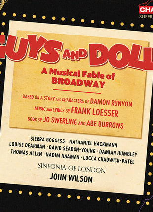 the album cover for Sierra Boggess - Guys & Dolls