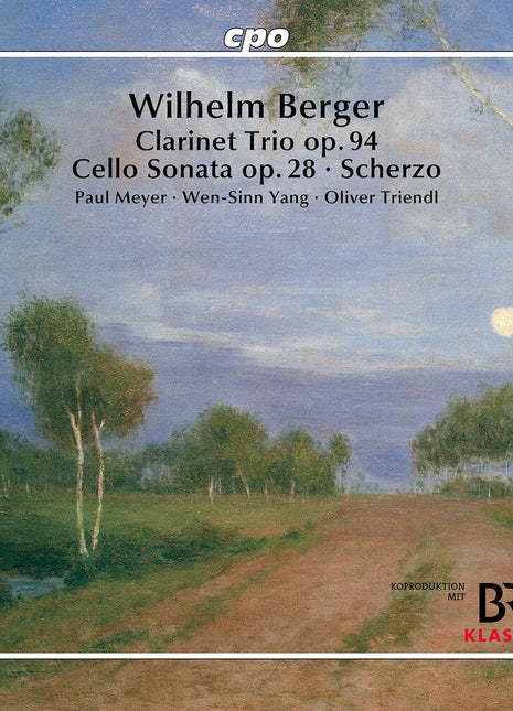 the album cover for Oliver Triendl - Clarinet Trio Op. 94 & Vc Son In D Minor Op. 28
