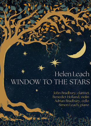 the album cover for John Bradbury - Helen Leach: Window To The Stars