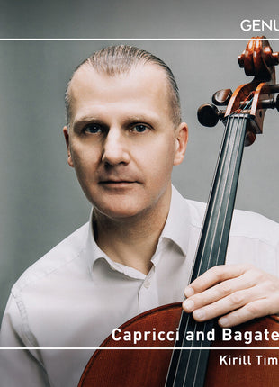 the album cover for Kirill Timofeev - Capricci & Bagatelles