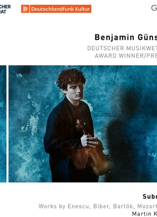 the album cover for Benjamin Gunst - Submergence